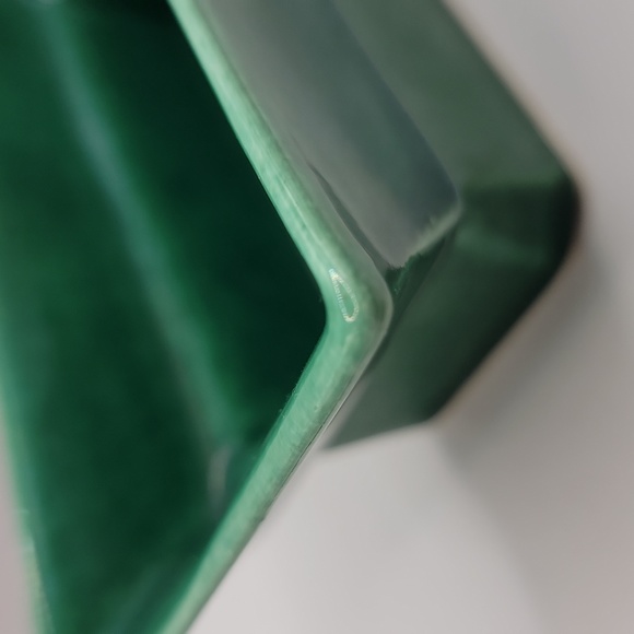 Vintage California Originals Whittfred 24-L Rectangular Green Planter - Picture 12 of 13